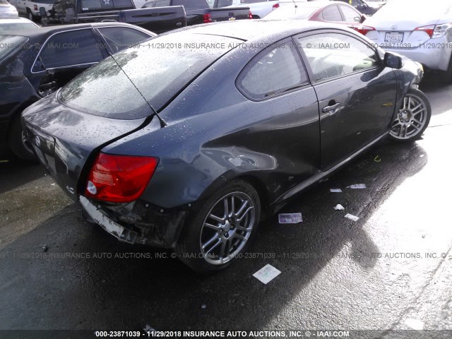 JTKDE177960089080 - 2006 TOYOTA SCION TC 灰色 照片 4