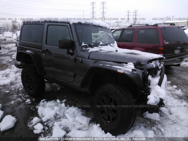 1C4AJWBG7GL163705 - 2016 JEEP WRANGLER SAHARA GRAY photo 1