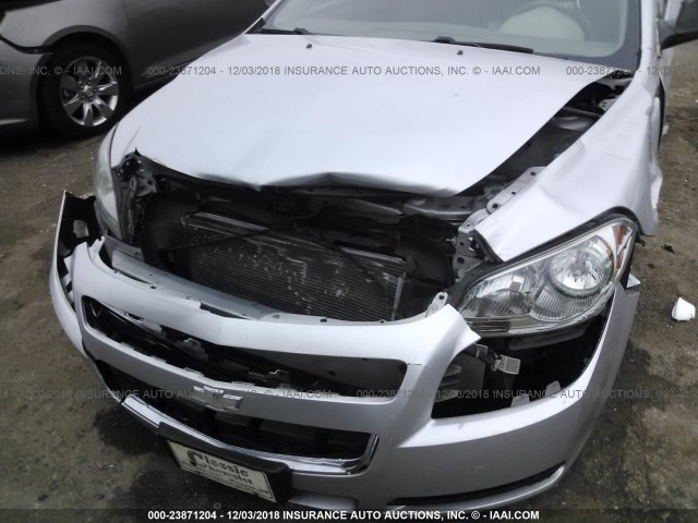 1G1ZB5E12BF251630 - 2011 CHEVROLET MALIBU LS ვერცხლისფერი ფოტო 6