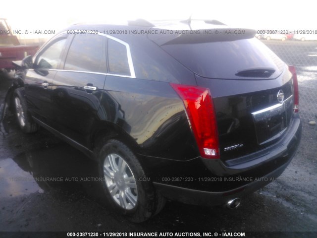 3GYFNGE3XDS562133 - 2013 CADILLAC SRX LUXURY COLLECTION BLACK photo 3