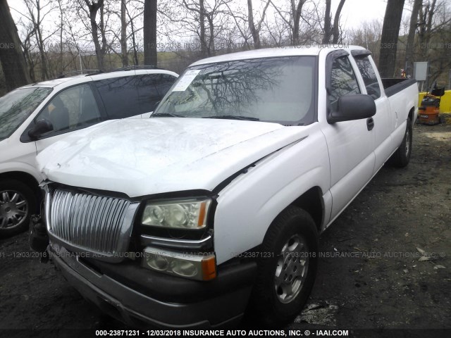 1GCEC19T34E124031 - 2004 CHEVROLET SILVERADO C1500 YELLOW photo 2