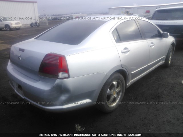 4A3AB56F85E028370 - 2005 MITSUBISHI GALANT ES PREMIUM/LS PREMIUM SILVER photo 4