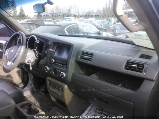 2HJYK16596H573193 - 2006 HONDA RIDGELINE RTL BLACK photo 5