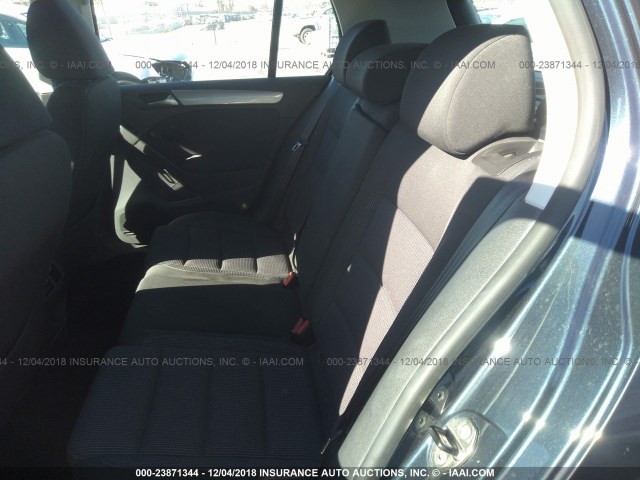 WVWDB7AJ5CW179603 - 2012 VOLKSWAGEN GOLF 灰色 照片 8