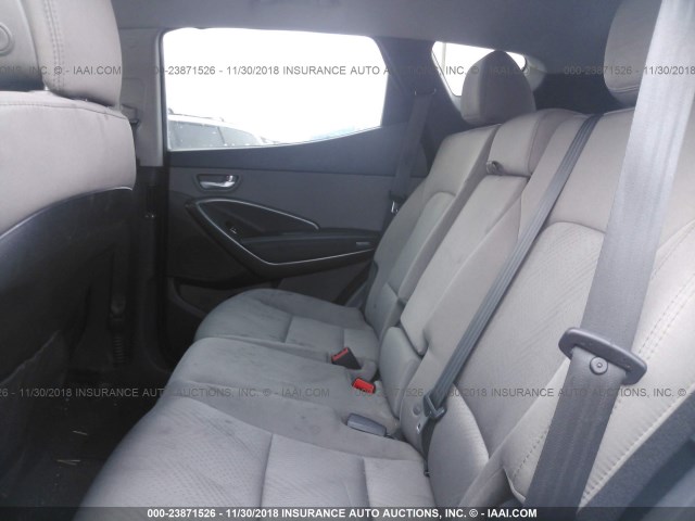 5XYZU3LB1DG001457 - 2013 HYUNDAI SANTA FE SPORT  SILVER photo 8