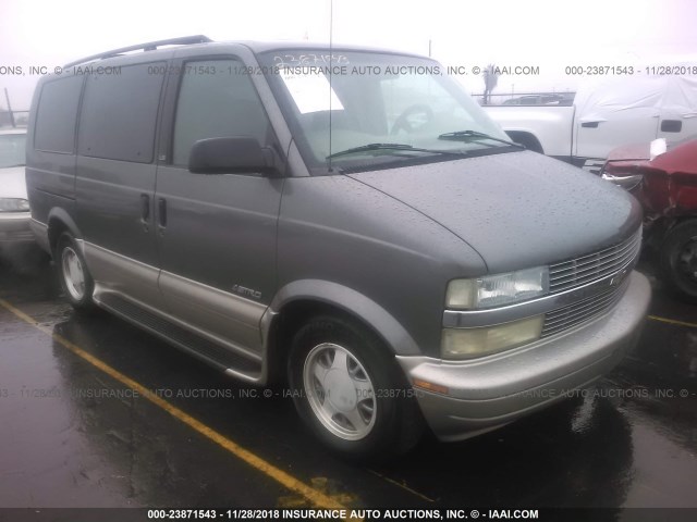 1GNDM19W21B115697 - 2001 CHEVROLET ASTRO GRAY photo 1