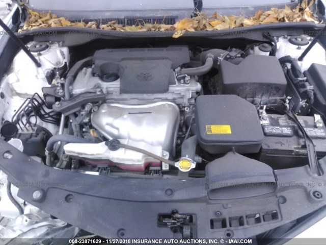 4T1BF1FK8EU766642 - 2014 TOYOTA CAMRY L/SE/LE/XLE 白色 照片 10