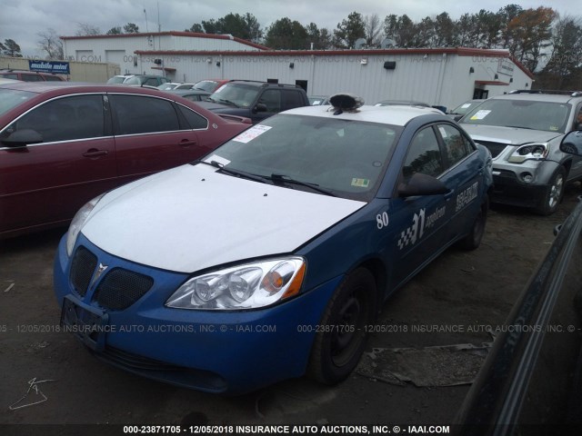 1G2ZF57B984289821 - 2008 PONTIAC G6 VALUE LEADER/BASE BLUE photo 2