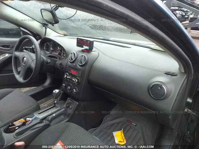 1G2ZF57B984289821 - 2008 PONTIAC G6 VALUE LEADER/BASE BLUE photo 5