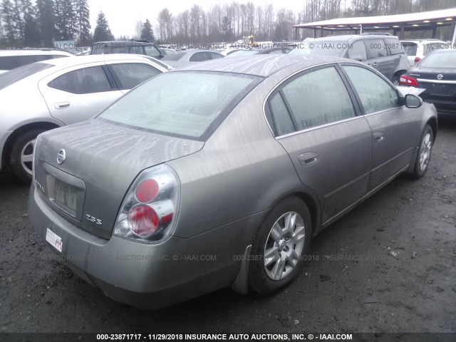 1N4AL11D56C141467 - 2006 NISSAN ALTIMA S/SL GRAY photo 4