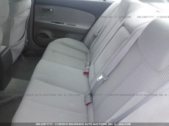 1N4AL11D56C141467 - 2006 NISSAN ALTIMA S/SL GRAY photo 8