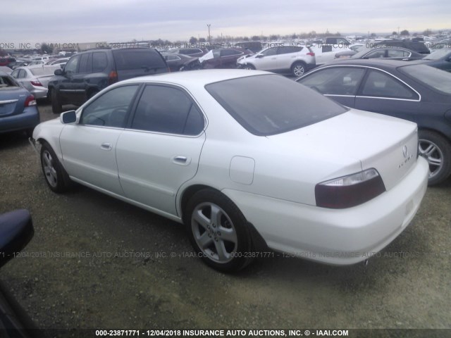 19UUA56823A050083 - 2003 ACURA 3.2TL TYPE-S WHITE photo 3