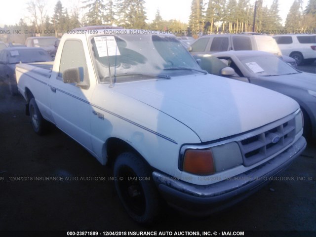 1FTCR10U2PPB17611 - 1993 FORD RANGER WHITE photo 1