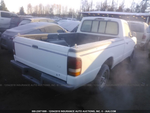 1FTCR10U2PPB17611 - 1993 FORD RANGER WHITE photo 4