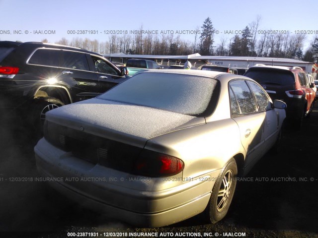 2G4WB55K511166110 - 2001 BUICK REGAL LS GOLD photo 4