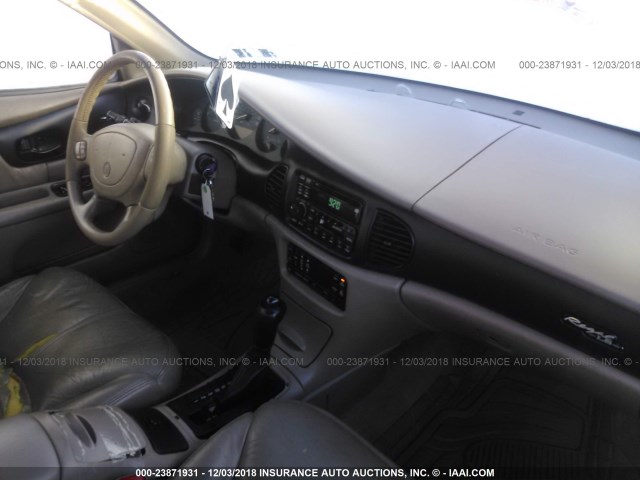 2G4WB55K511166110 - 2001 BUICK REGAL LS GOLD photo 5