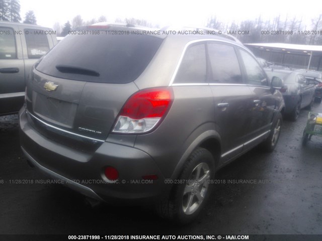 3GNAL3E5XCS588785 - 2012 CHEVROLET CAPTIVA SPORT/LT GRAY photo 4