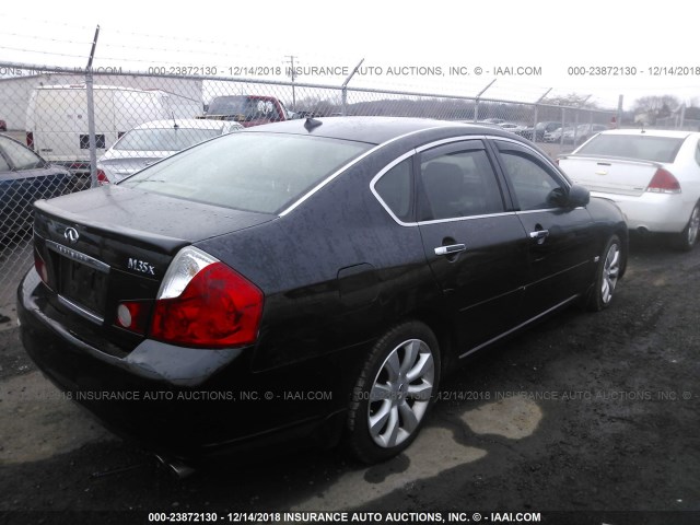 JNKAY01F46M265763 - 2006 INFINITI M35 SPORT BLACK photo 4