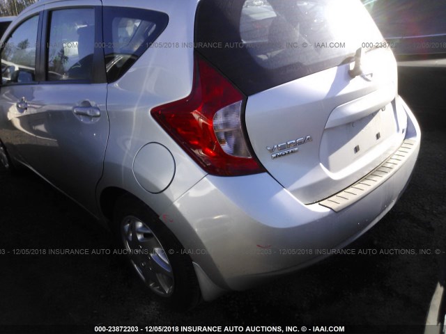 3N1CE2CPXEL406450 - 2014 NISSAN VERSA NOTE S/S PLUS/SV/SL SILVER photo 3