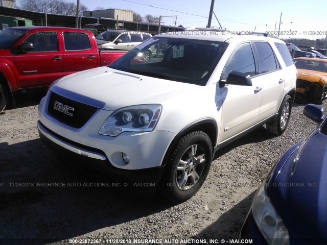 1GKER13D09J119002 - 2009 GMC ACADIA SLE WHITE photo 2