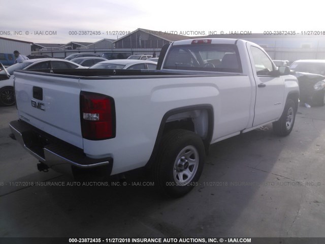 1GTN1LEC3JZ901559 - 2018 GMC SIERRA C1500 WHITE photo 4