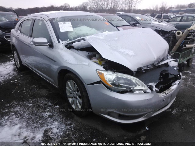 1C3CCBBB7CN283488 - 2012 CHRYSLER 200 TOURING SILVER photo 1