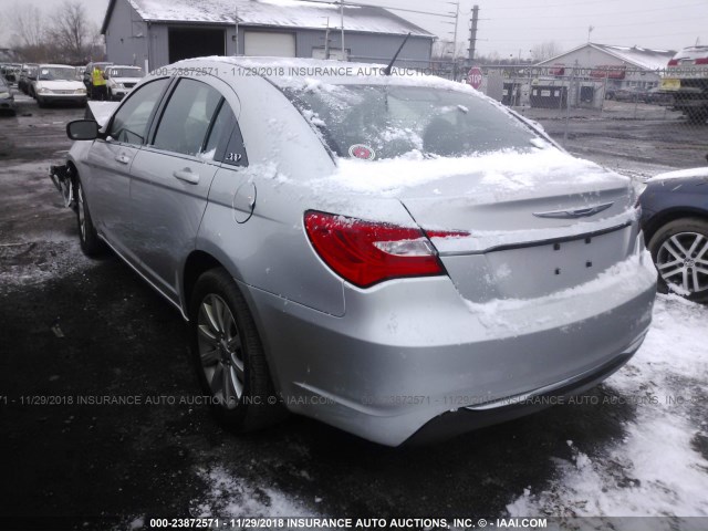 1C3CCBBB7CN283488 - 2012 CHRYSLER 200 TOURING SILVER photo 3