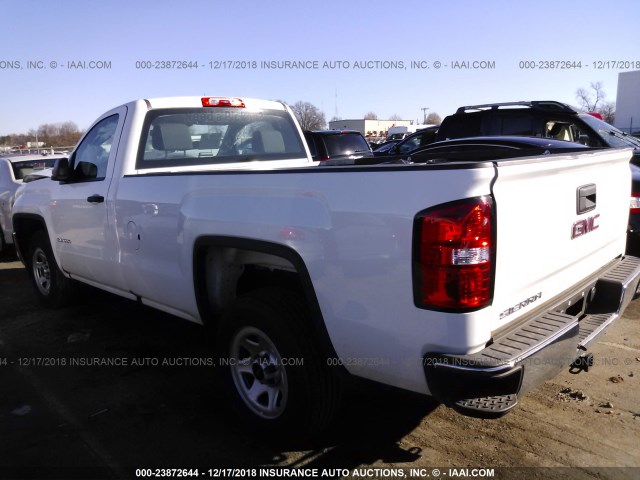 1GTN1LEC5JZ903264 - 2018 GMC SIERRA C1500 WHITE photo 3