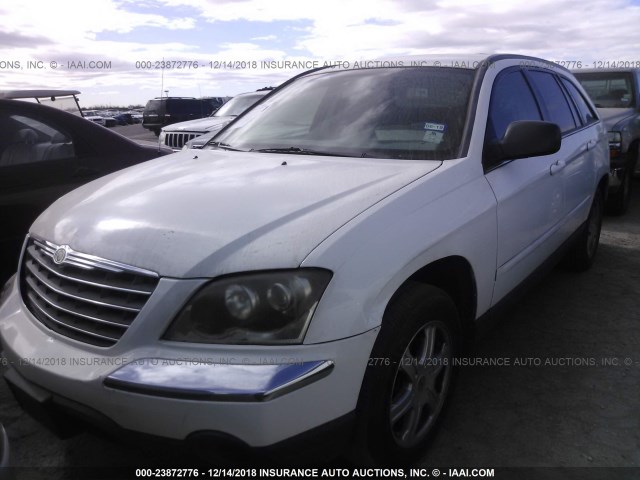 2A4GM68406R814915 - 2006 CHRYSLER PACIFICA TOURING WHITE photo 2