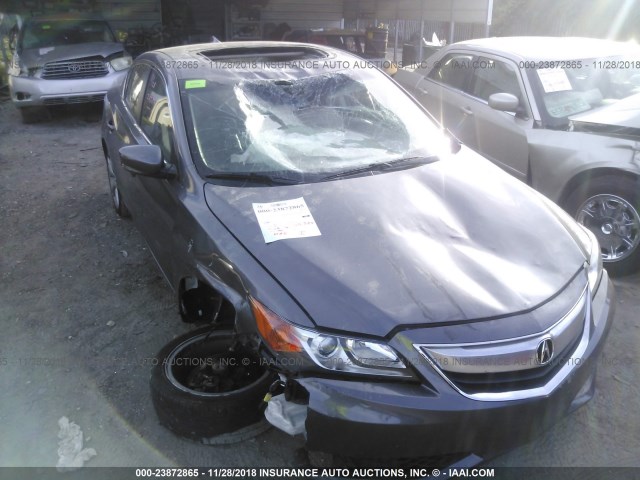 19VDE1F31FE008496 - 2015 ACURA ILX 20 GRAY photo 6