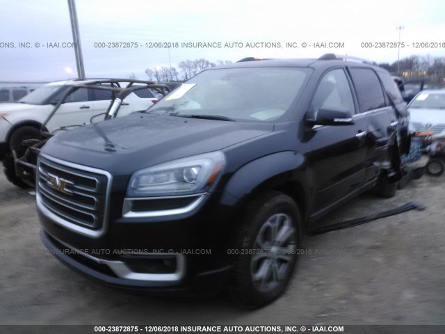 1GKKRRKD5GJ228331 - 2016 GMC ACADIA SLT-1 BLACK photo 2