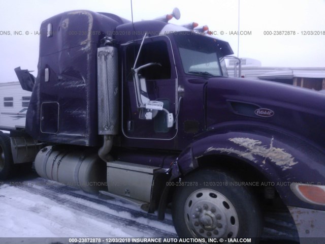 1XPHDB9X46N656862 - 2006 PETERBILT 386 MAROON photo 7