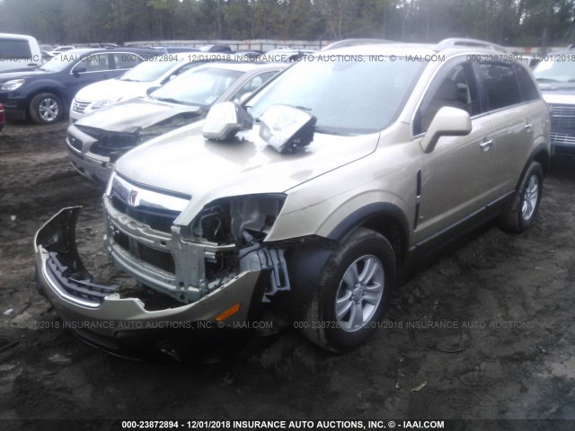 3GSCL33P98S646516 - 2008 SATURN VUE XE TAN photo 2