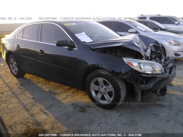 1G11B5SL6FF171806 - 2015 CHEVROLET MALIBU LS BLACK photo 1