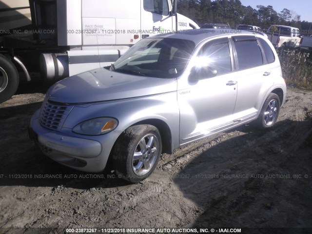 3C8FY68854T210701 - 2004 CHRYSLER PT CRUISER LIMITED SILVER photo 2