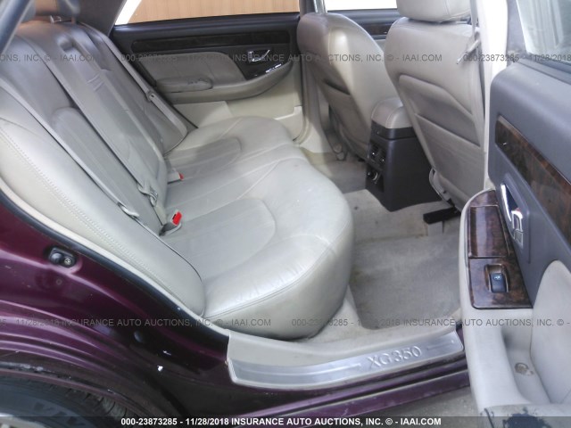 KMHFU45E43A263290 - 2003 HYUNDAI XG 350 MAROON photo 8