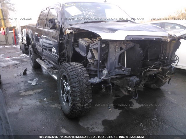 3GTP2VE76CG292779 - 2012 GMC SIERRA K1500 SLE BLACK photo 1