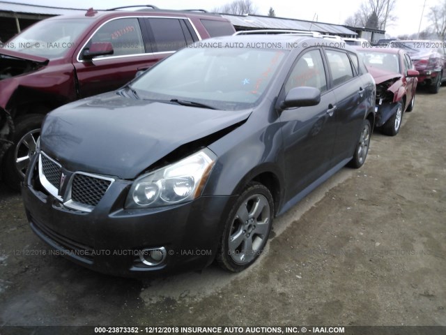 5Y2SM670X9Z434926 - 2009 PONTIAC VIBE GRAY photo 2