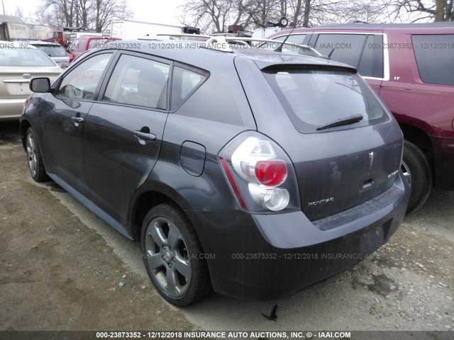 5Y2SM670X9Z434926 - 2009 PONTIAC VIBE GRAY photo 3