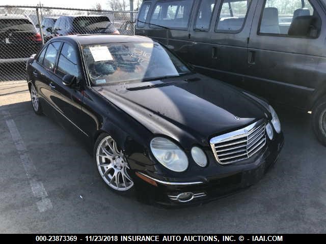 WDBUF72X07B024699 - 2007 MERCEDES-BENZ E 550 BLACK photo 1