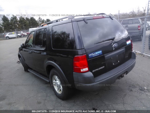 1FMZU72K03UA67449 - 2003 FORD EXPLORER XLS/XLS SPORT BLACK photo 3