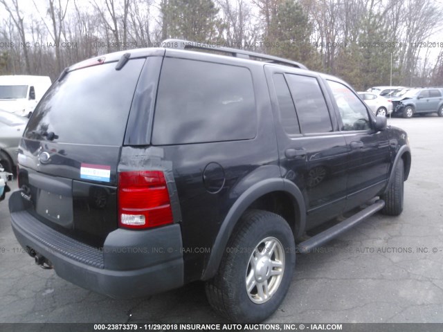 1FMZU72K03UA67449 - 2003 FORD EXPLORER XLS/XLS SPORT BLACK photo 4