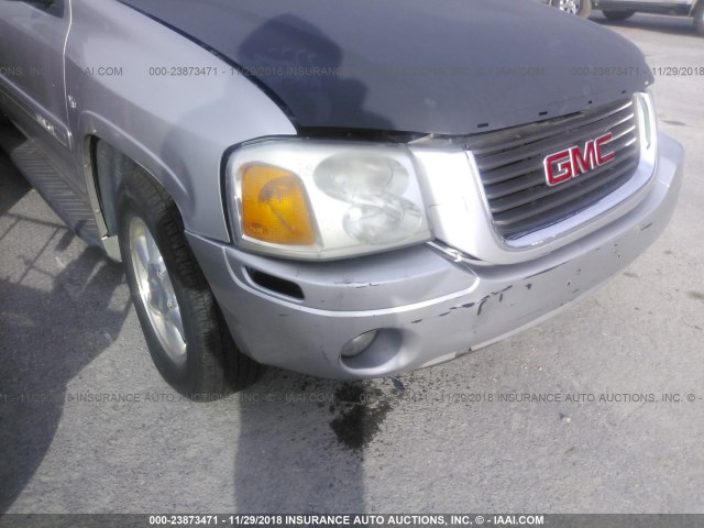 1GKET16P146222321 - 2004 GMC ENVOY XL SILVER photo 6