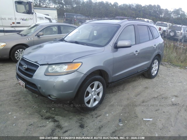 5NMSH13E07H028826 - 2007 HYUNDAI SANTA FE SE/LIMITED GRAY photo 2