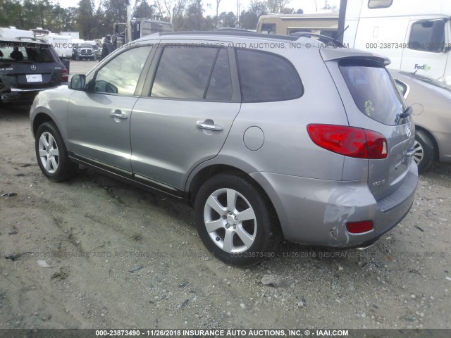 5NMSH13E07H028826 - 2007 HYUNDAI SANTA FE SE/LIMITED GRAY photo 3