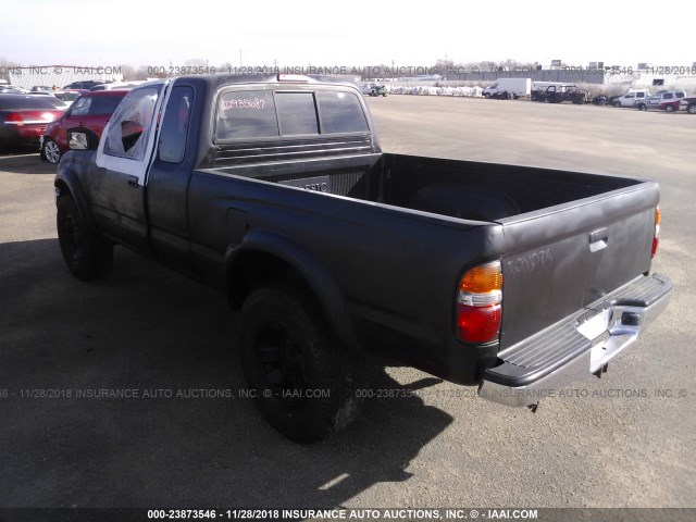 5TESN92N72Z080052 - 2002 TOYOTA TACOMA XTRACAB PRERUNNER BLACK photo 3