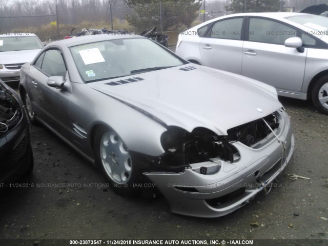 WDBSK75F26F118371 - 2006 MERCEDES-BENZ SL 500 SILVER photo 1