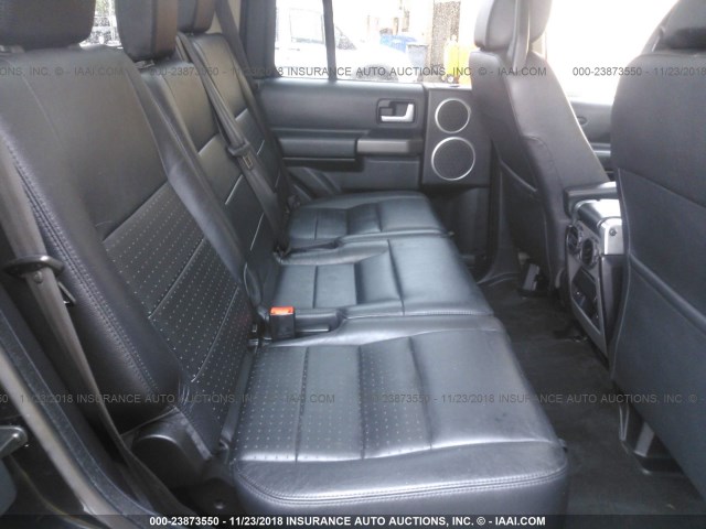 SALAE25477A428285 - 2007 LAND ROVER LR3 SE BLACK photo 8