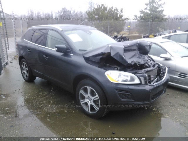 YV4902DZ0D2442151 - 2013 VOLVO XC60 T6 GRAY photo 1