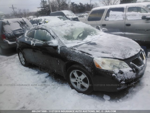 1G2ZH17N384234021 - 2008 PONTIAC G6 GT BLACK photo 1